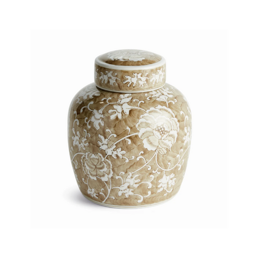 PROVINCE LOTUS LIDDED JAR