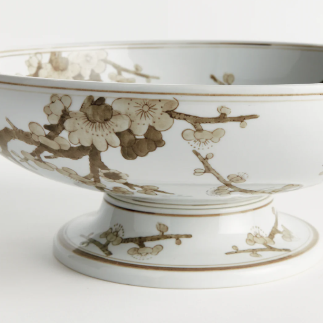 PROVINCE EMPRESS DECORATIVE FOOTED BOWL