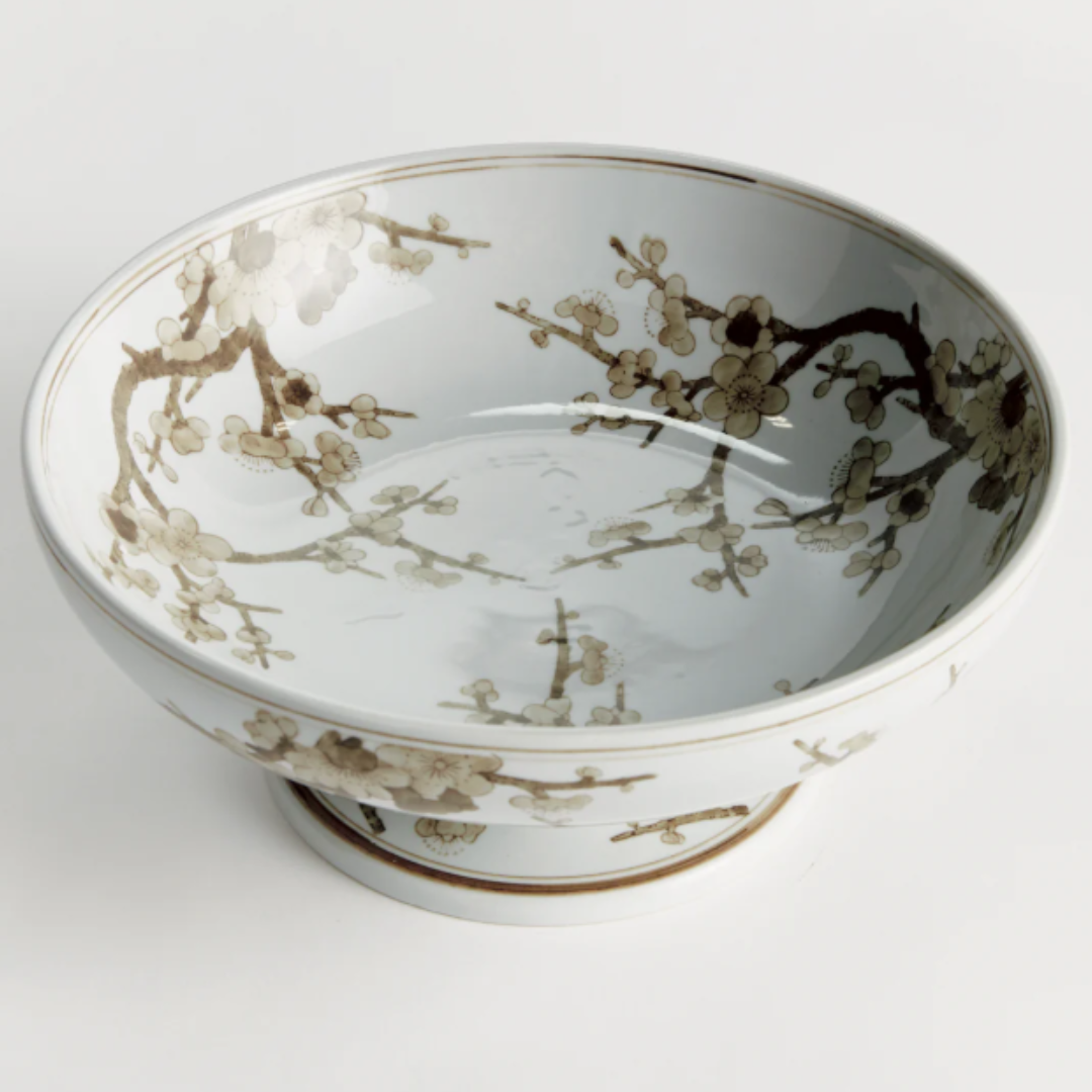 PROVINCE EMPRESS DECORATIVE FOOTED BOWL