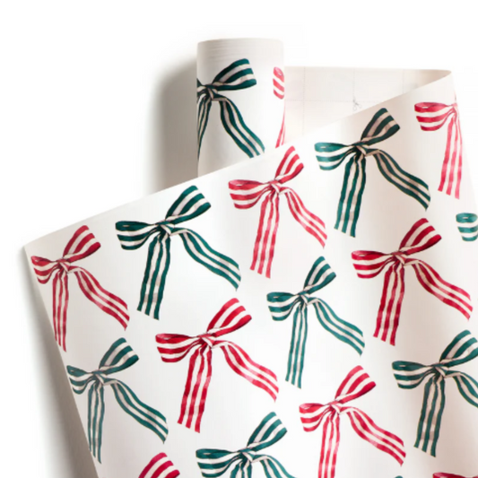 Ribbon Candy Bows Roll of Gift Wrap
