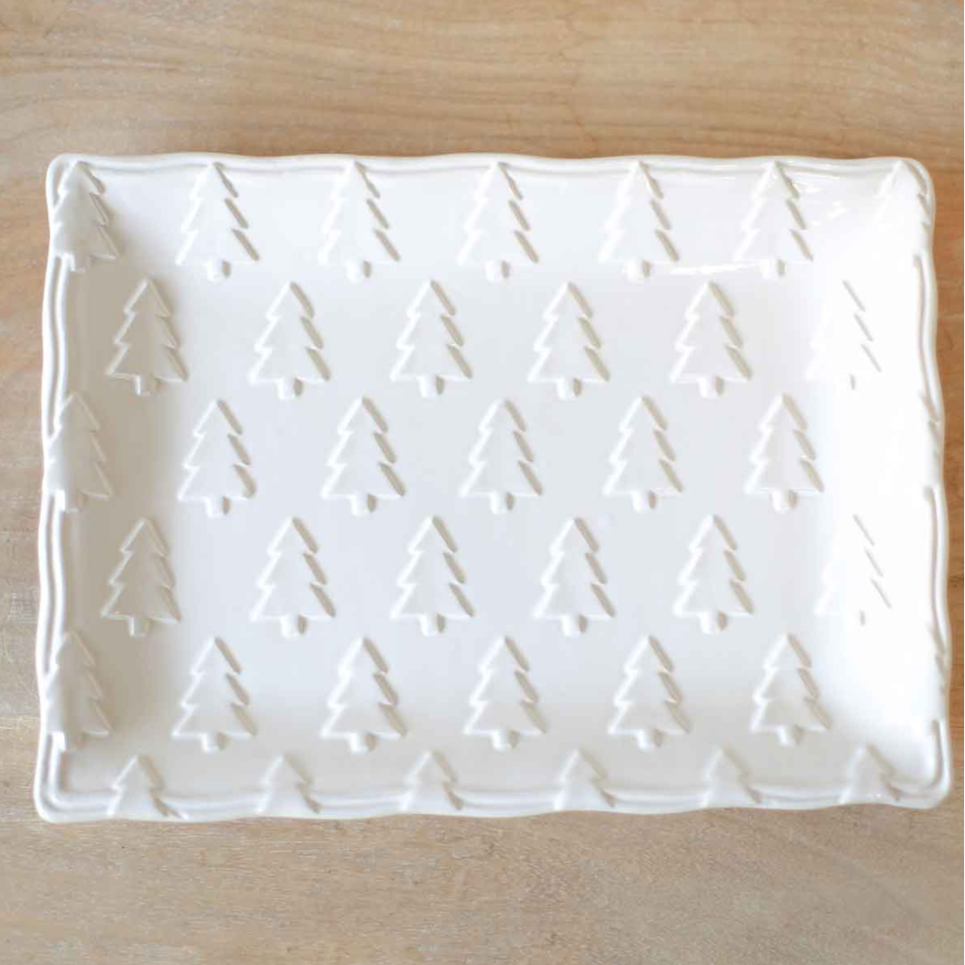 Balsam Lane Embossed Platter