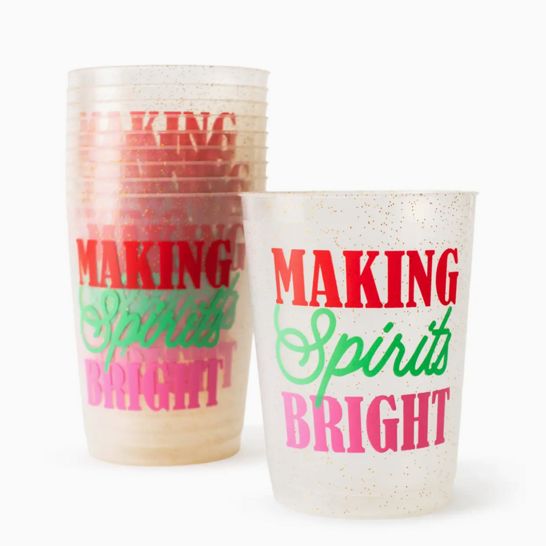 Making Spirits Bright Party Cups