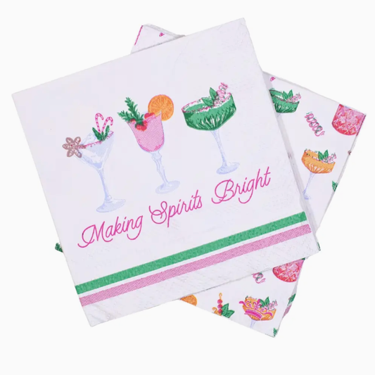 Making Spirits Bright Cocktail Napkins
