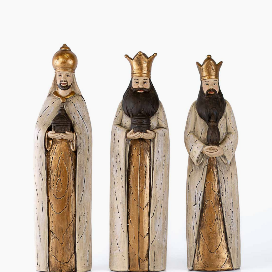 Wisemen Antique White/Gold