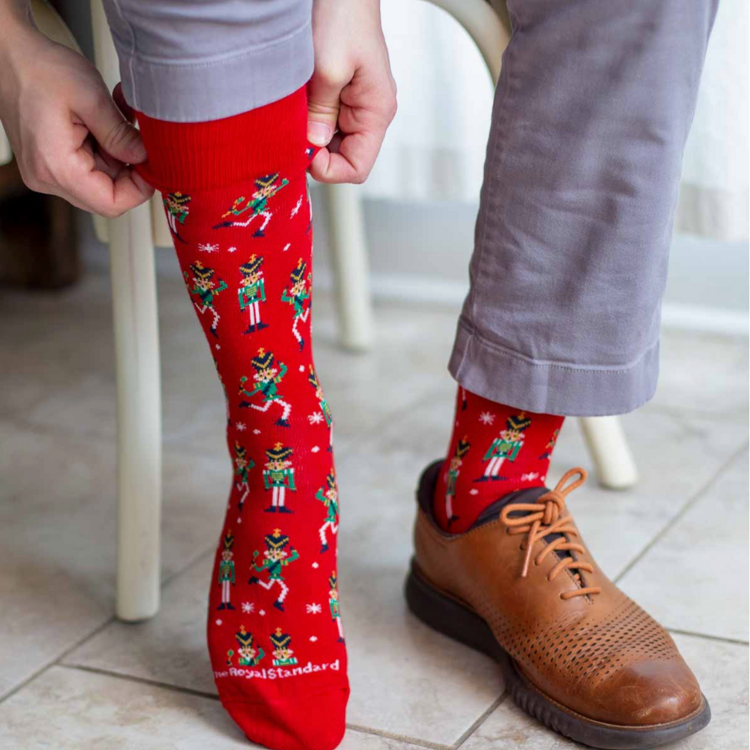 Men's Dancing Nutcracker Socks