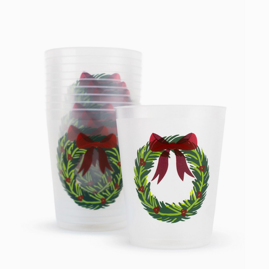 Clara Wreath Party Cups