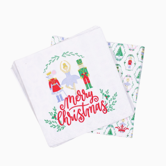 Nutcracker Waltz Cocktail Napkins