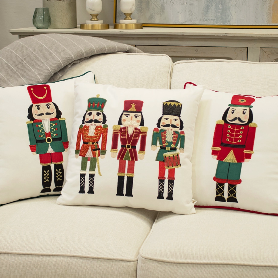 Nutcracker Trio Pillow