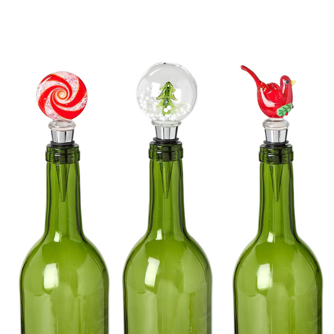 Christmas Wine Bottle Stopper