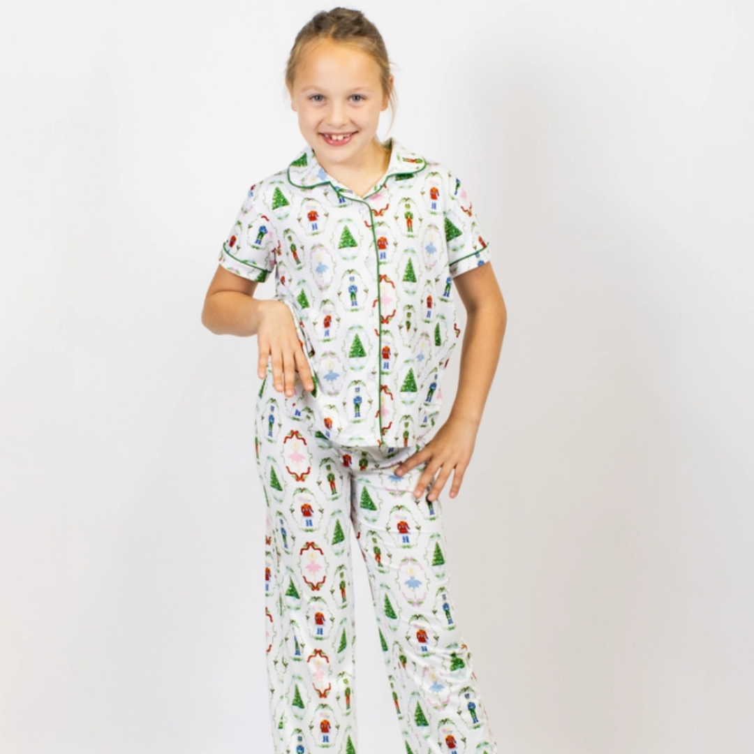 Girl's Nutcracker Waltz Sleep Pants Set Size 6
