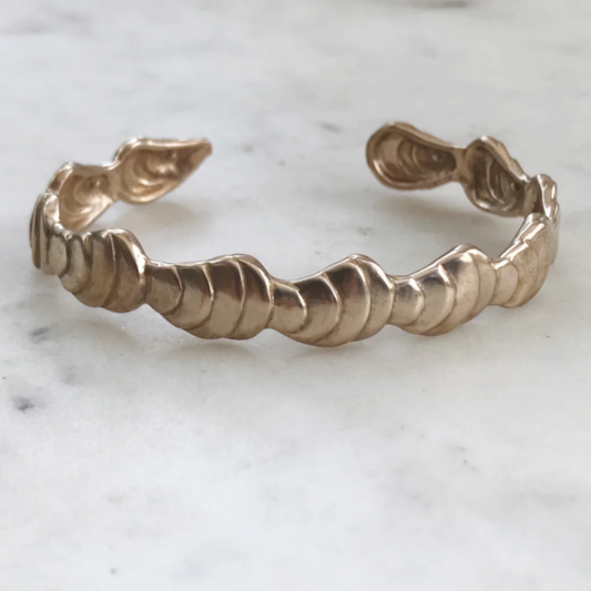 Oyster Shell Cuff