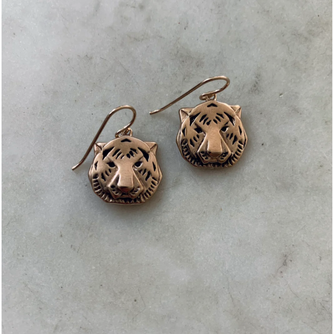 Tiger Earrings