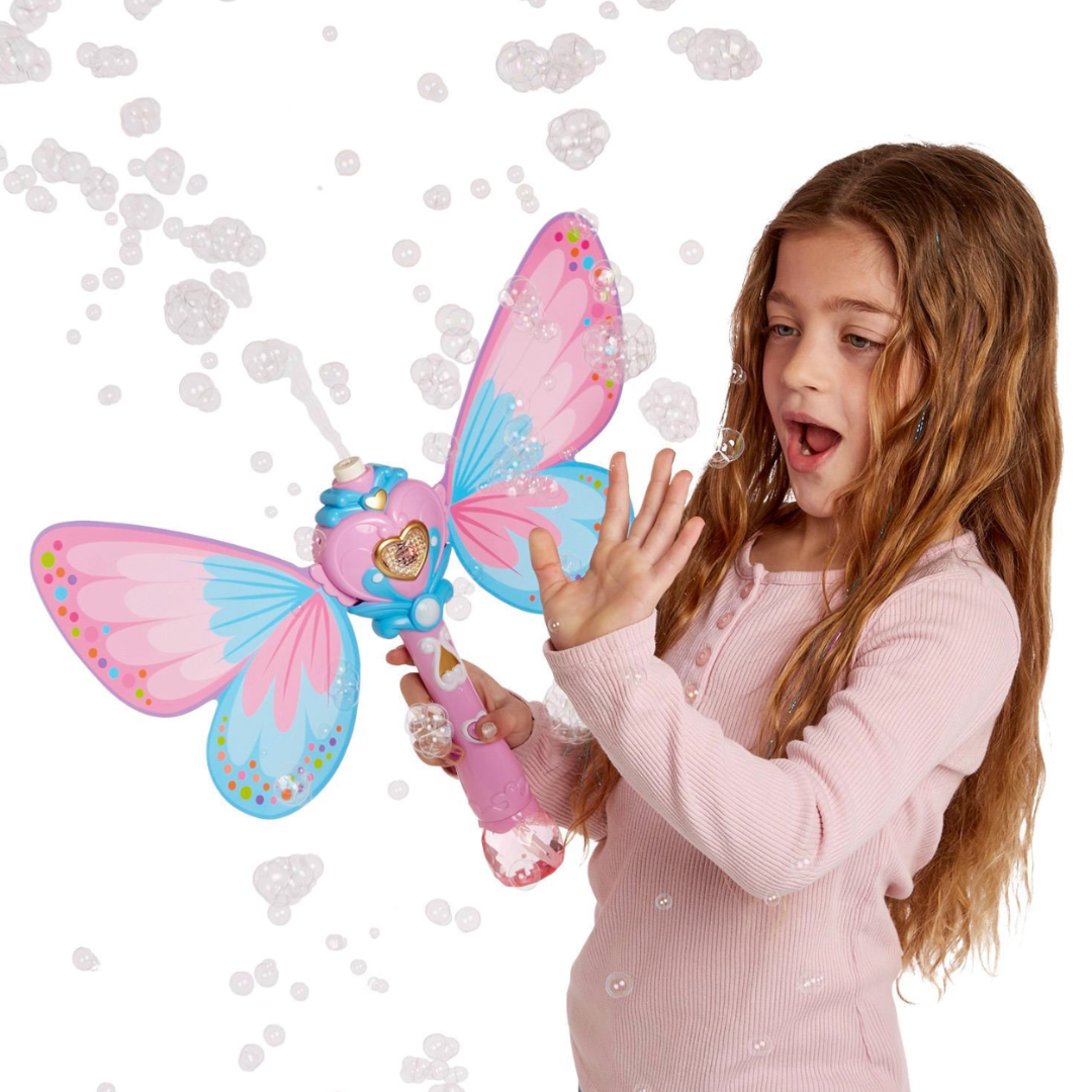 Fairy Butterfly LED Illuminating Bubble Wand