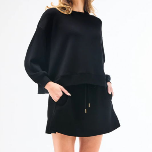 Black Cora Skort Set