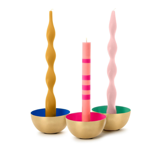 Color Pop Taper Candlestick Candle Holder