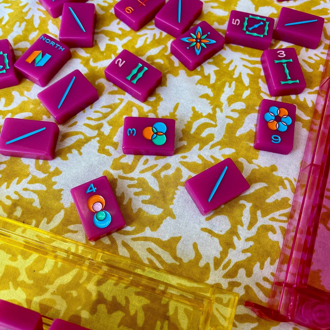 Pressed Florals Tablecloth in Yellow