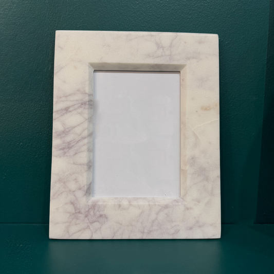Marble White Picture Frame 5x7
