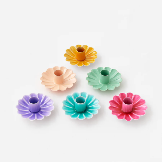 Scalloped Taper Candle Holder