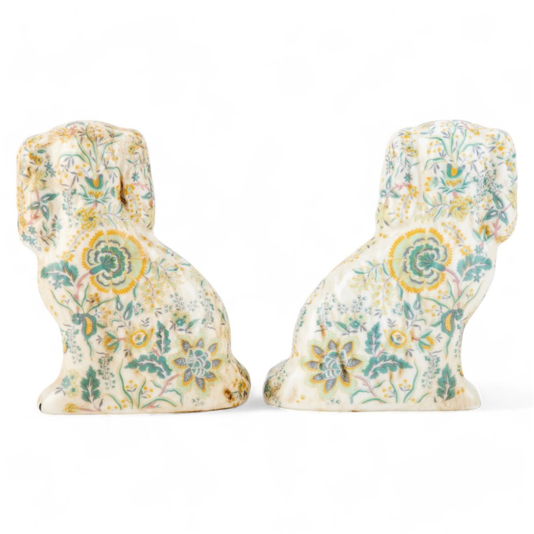 Chimney Pattern Staffordshire Dogs- Small