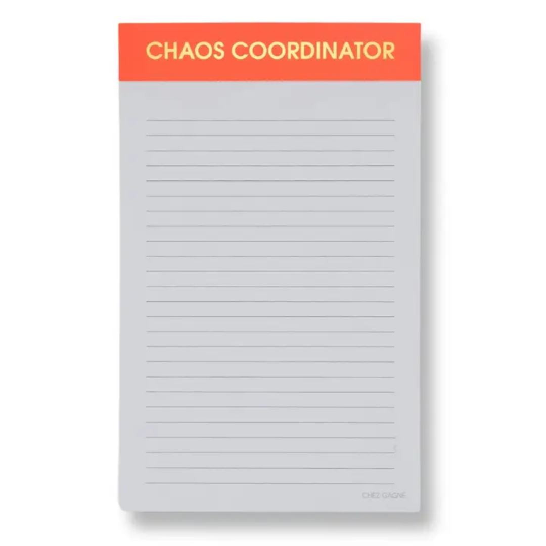 Chaos Coordinator - Lined Notepad - 65 Pages