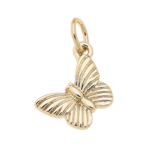 Leaning Butterfly Charm