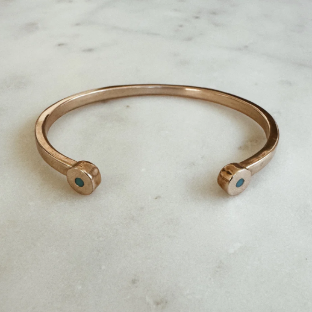 Duo Cuff + Turquoise