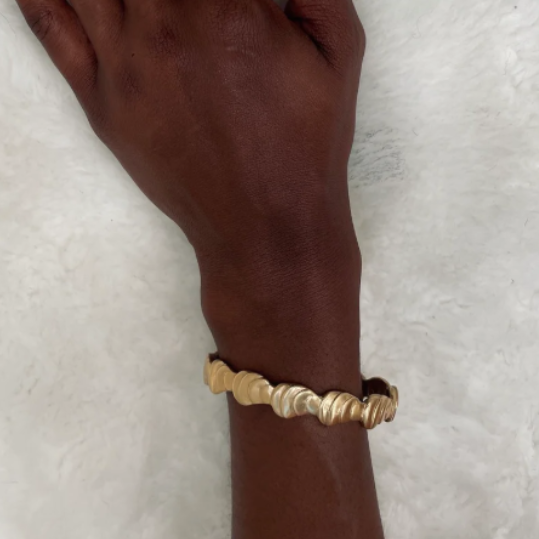 Oyster Shell Cuff