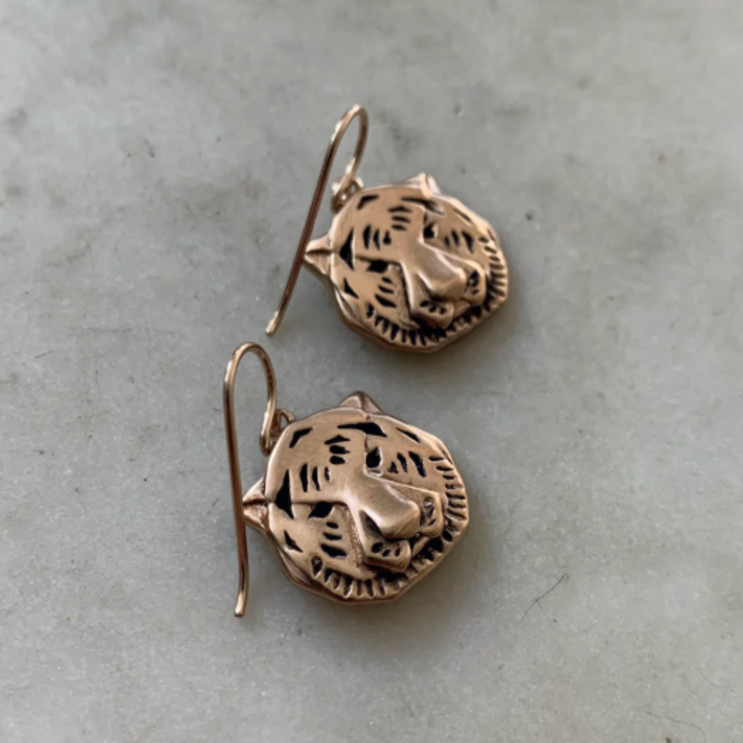 Tiger Earrings