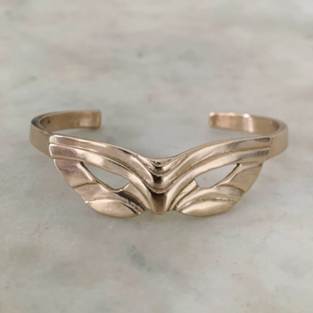 Mardi Gras Mask Cuff
