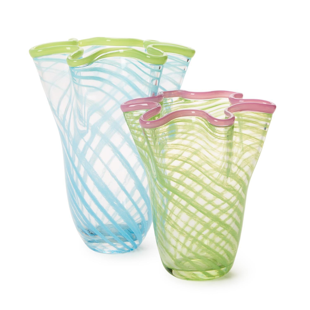 Rialto Swirl Flare Vase
