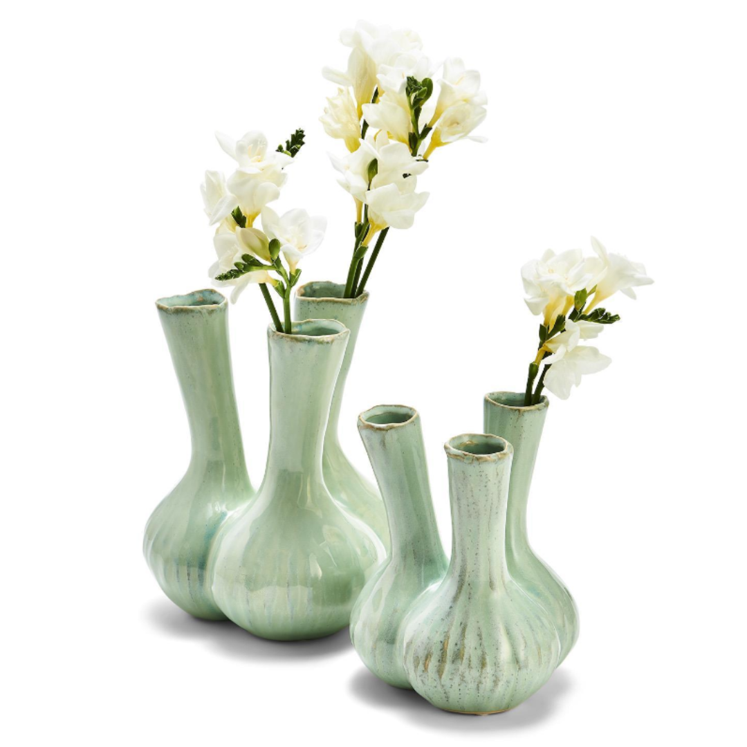 Celadon 3 Stem Vase