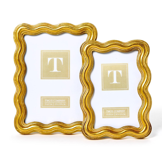 Triple Wave Photo Frame