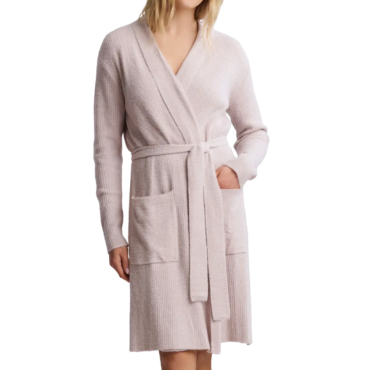 CozyChic Lite® Ribbed Robe - Faded Rose Pearl