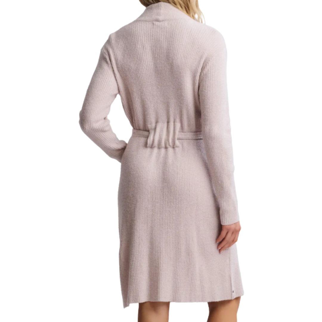 CozyChic Lite® Ribbed Robe - Faded Rose Pearl