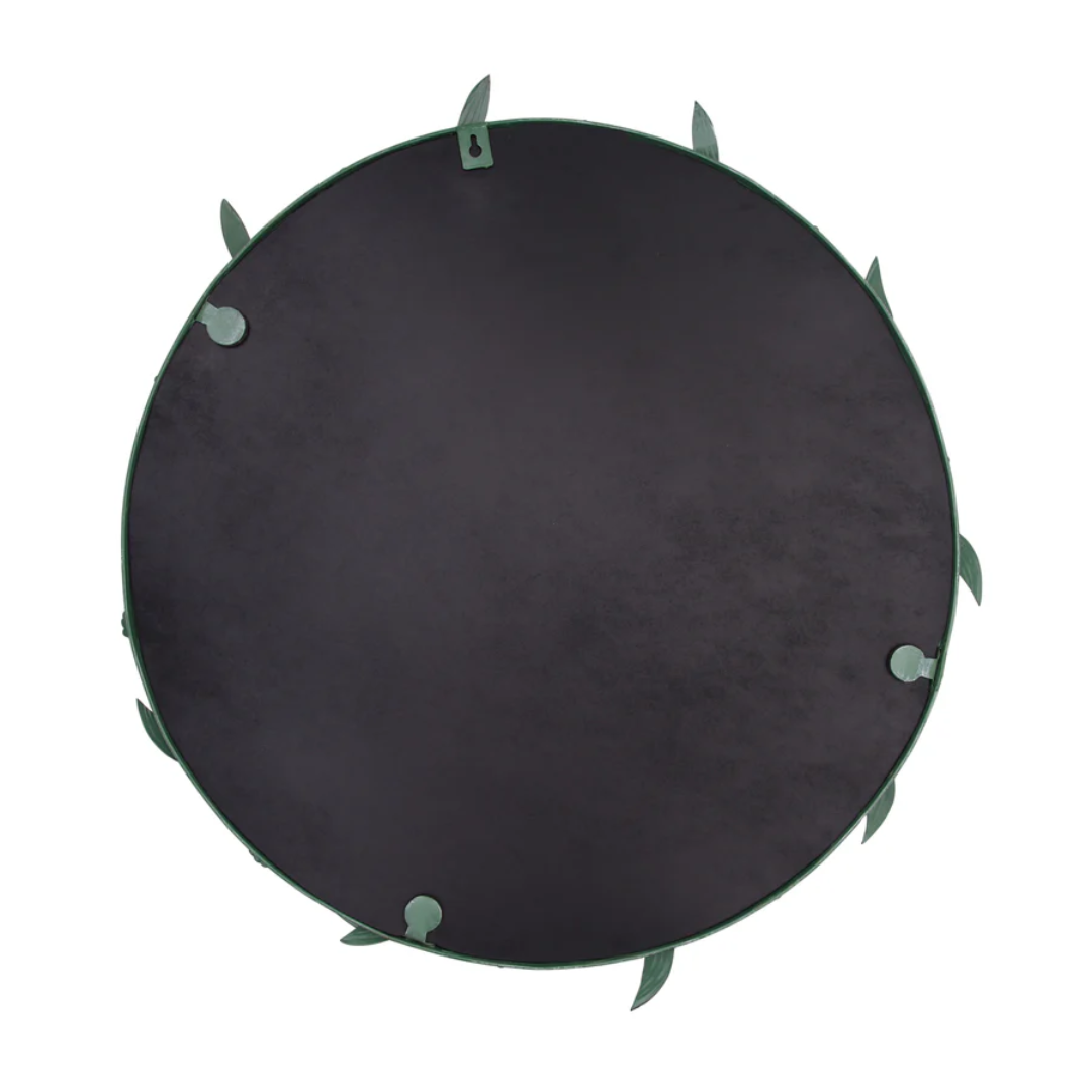 Etta Flower Round Wall Mirror
