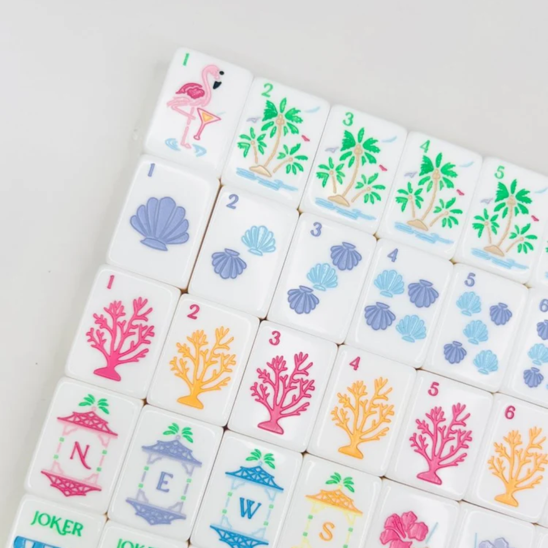 Palm Royale Collection Mahjong Set