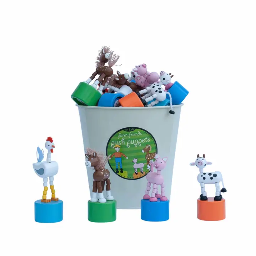 Farm Friends Push Puppet