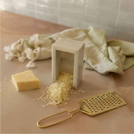 Elise Light Green Onyx Marble Grater