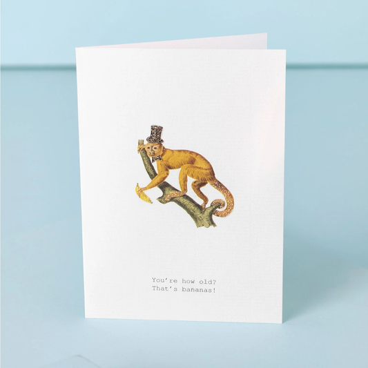 That's Bananas Greeting Card
