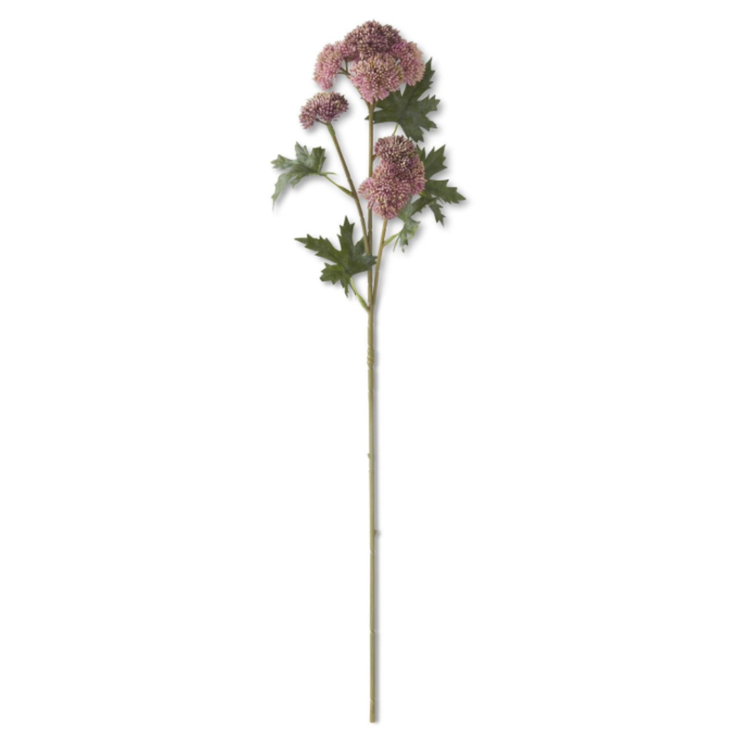 28 Inch Pink Sedum Stem