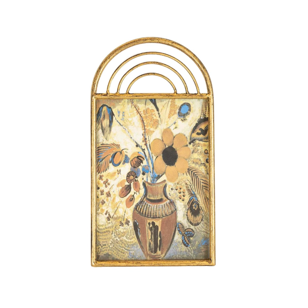 Faye Brass Photo Frame