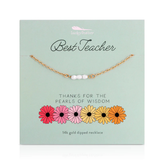 Best Teacher Necklace