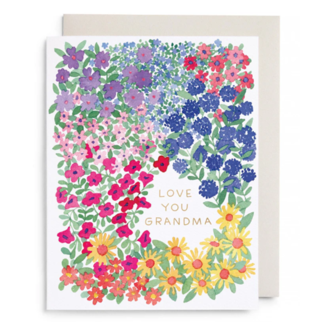 Love You Grandma Greeting Card