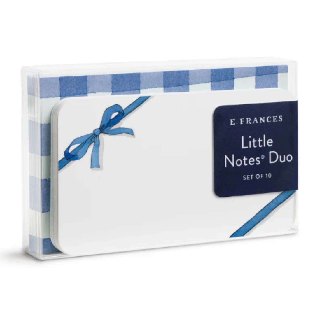Blue Bow Little Duo Set