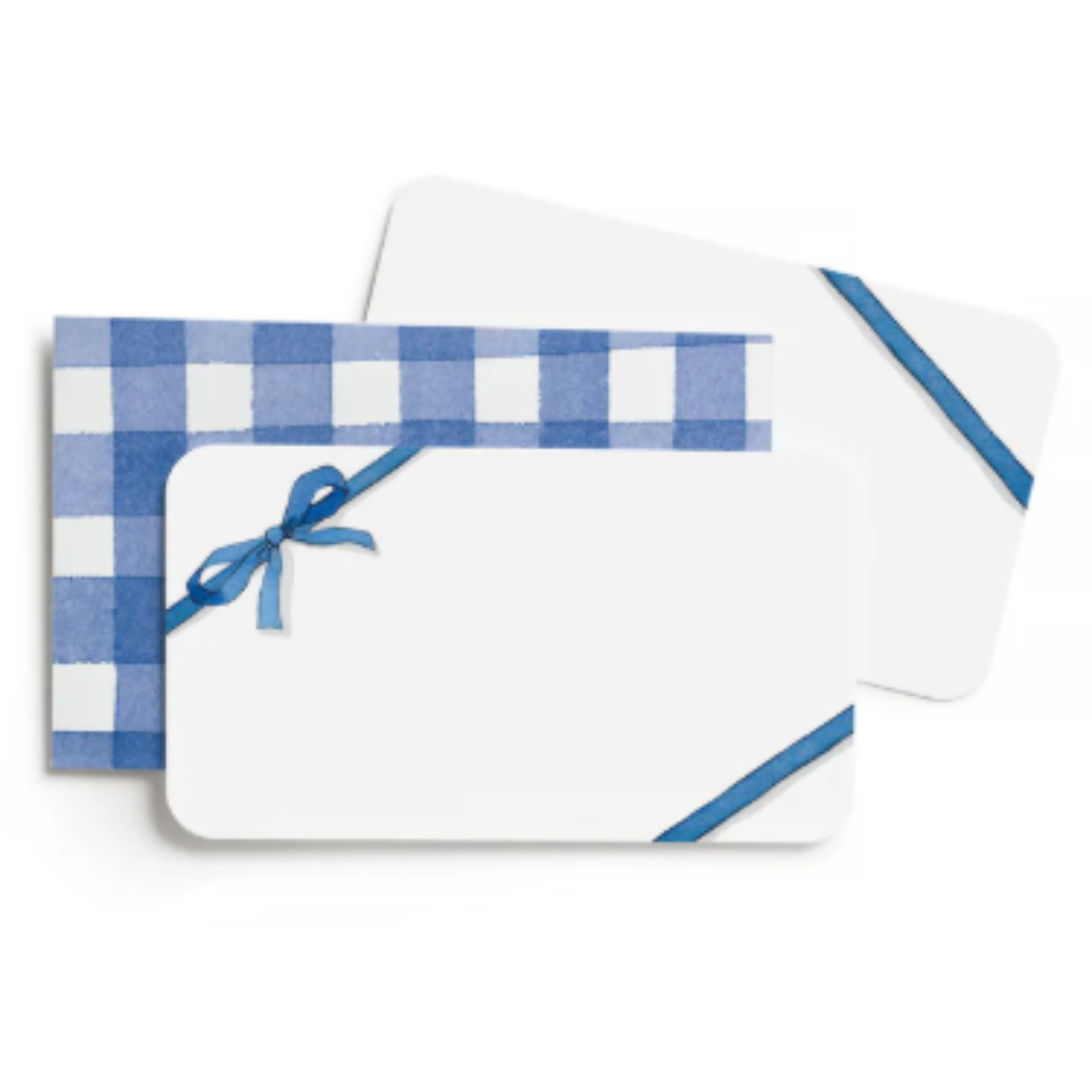 Blue Bow Little Duo Set