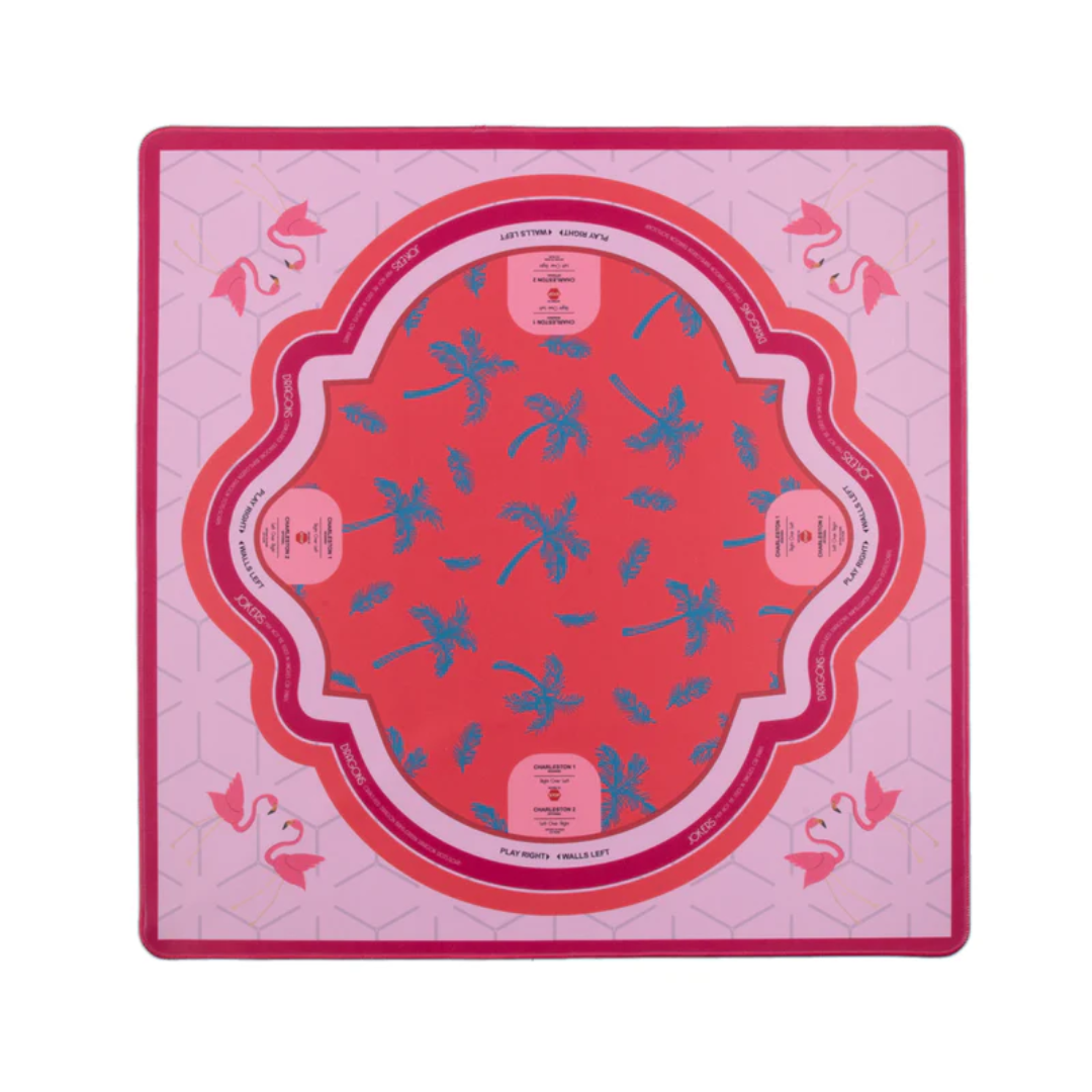 Mini Flamingo Mahjong Mat - Fuchsia