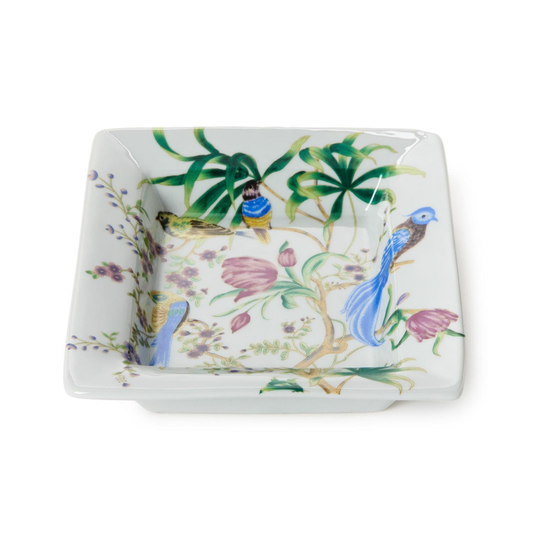 Bird & Blossom Chinoiserie Decorative Tray