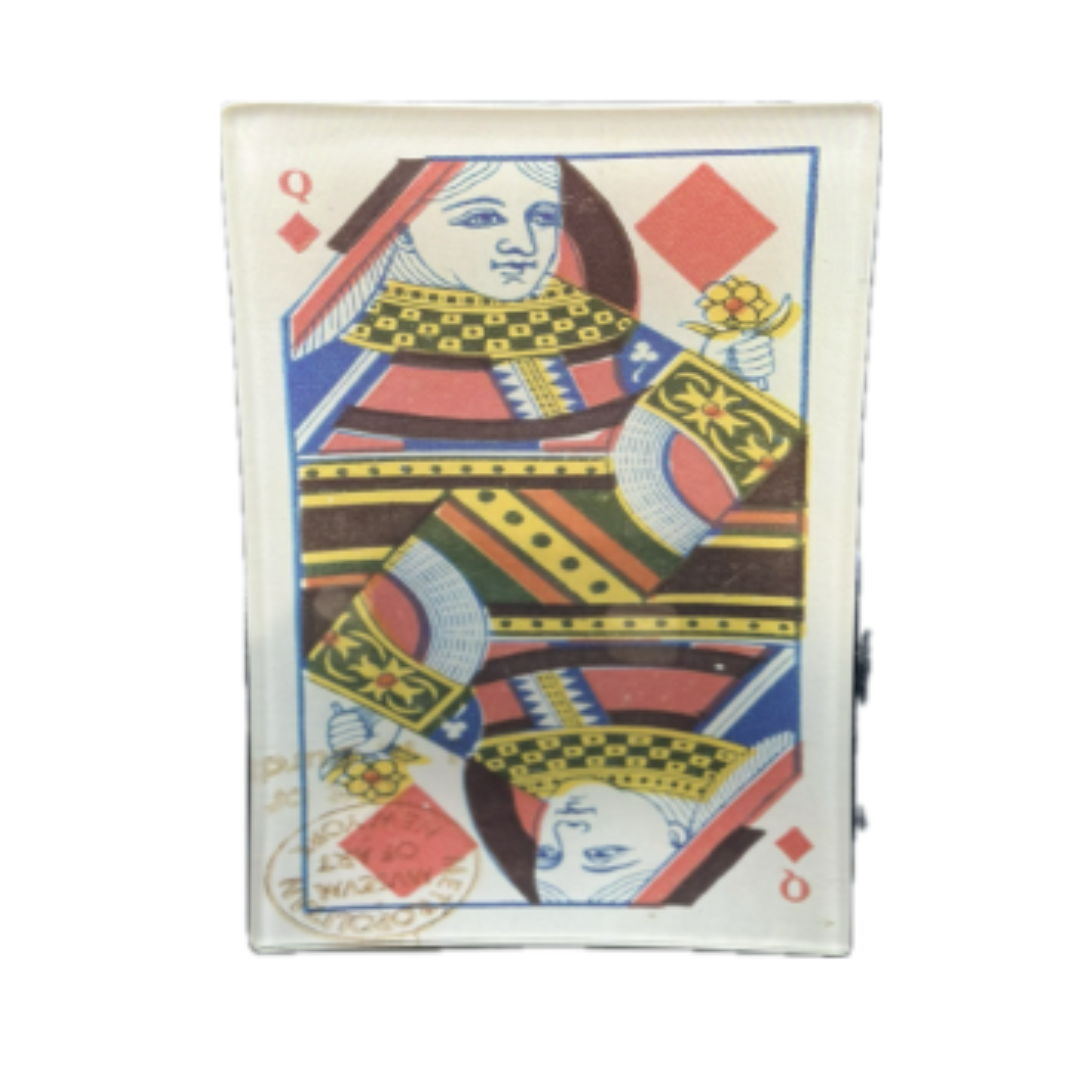 Queen of Diamonds Trinket Plate