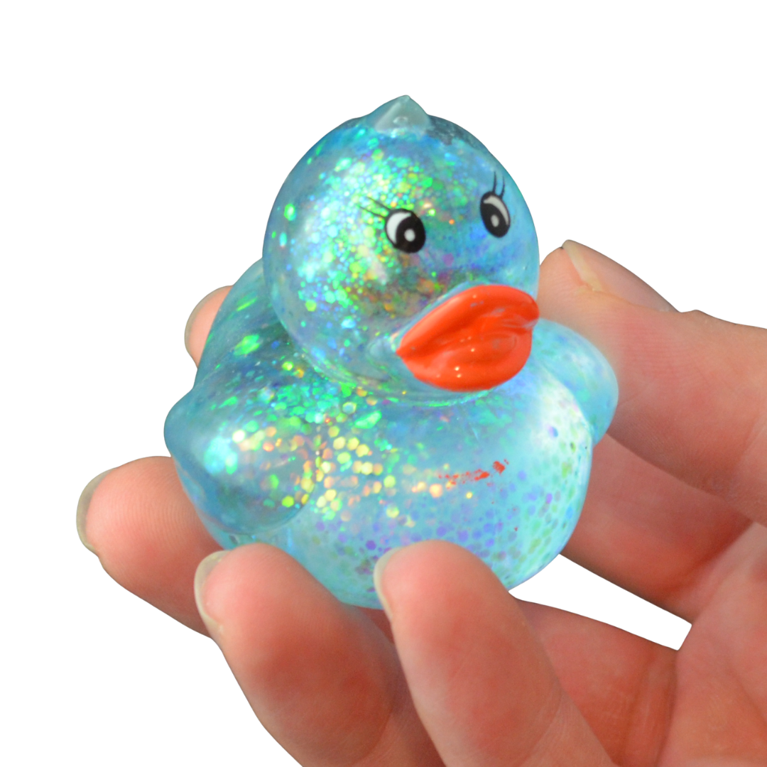 Mini Glitter Duck Sugar Squishers