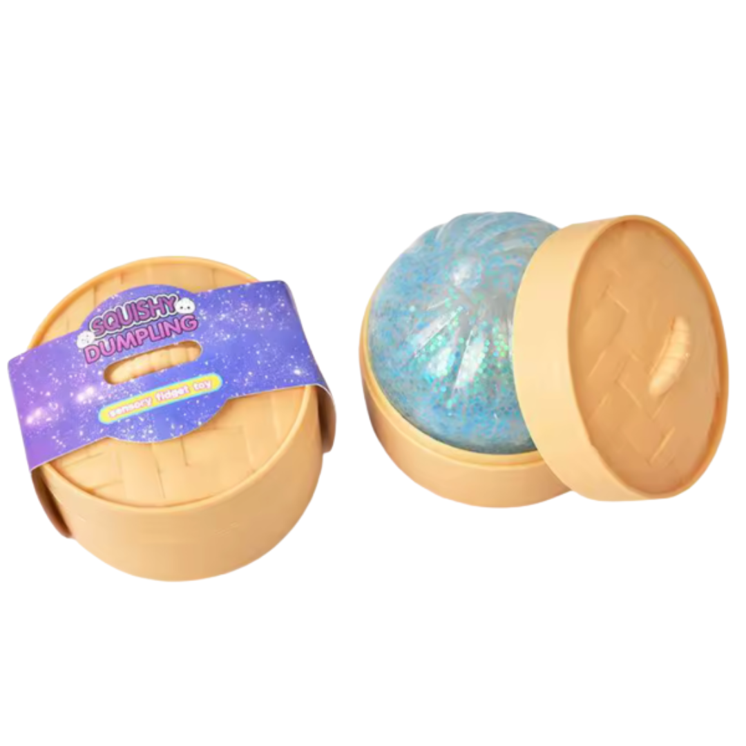 Mini Squishy Glitter Dumpling